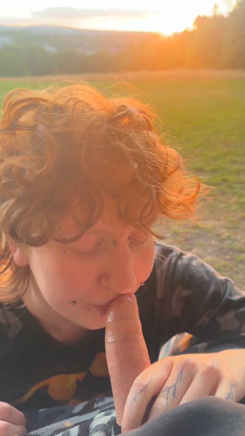 I love sucking cock in scenic places 😝