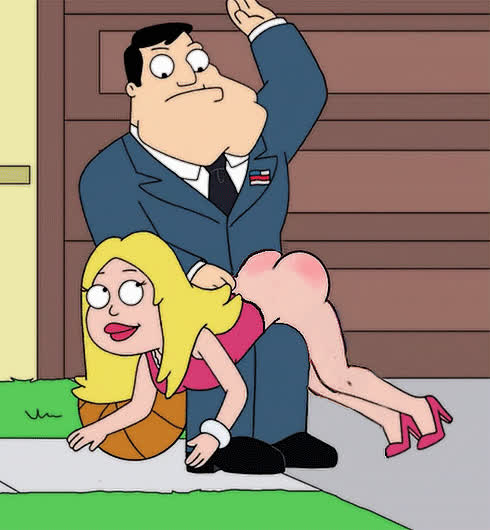 Stan Smith spanking Francine Smith