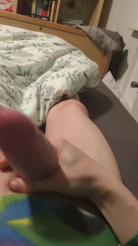 My fat cock's cumshot