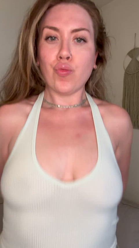 soft naturals on a cute redhead