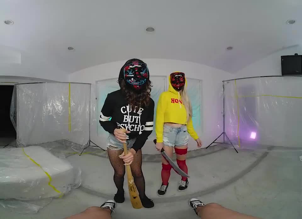 The Purge Is Cumming ft Lilly Bell, Kylie Rocket