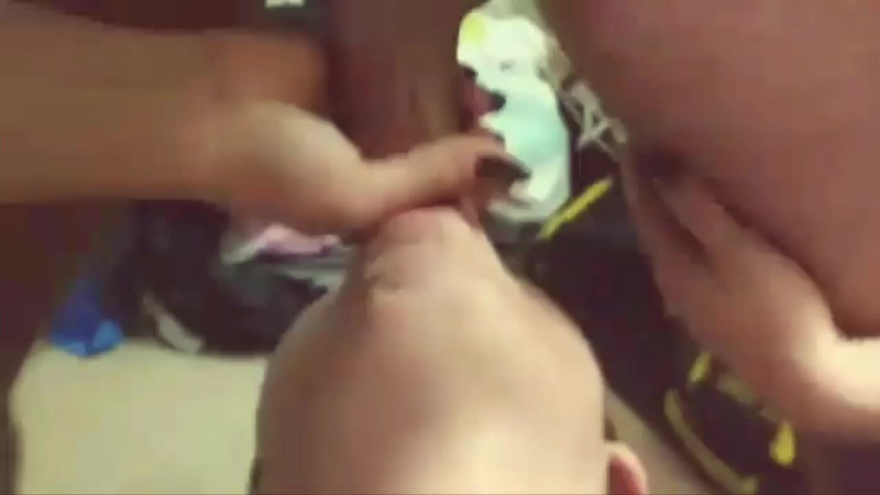 Off the bed and down the throat