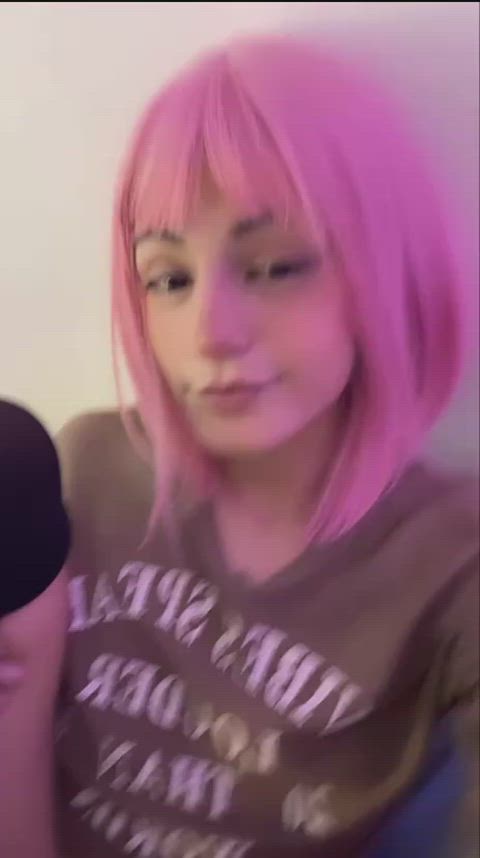 do u fuck or blow my cock just like this