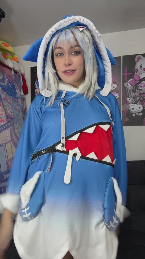 Gawr Gura by lilcherrybloom