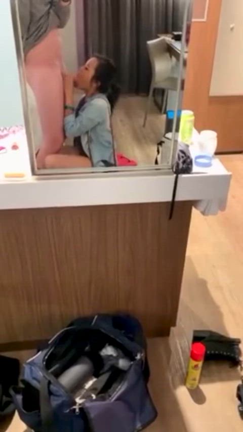 Amateur Blowjob Homemade Porn GIF by curlypigtail254