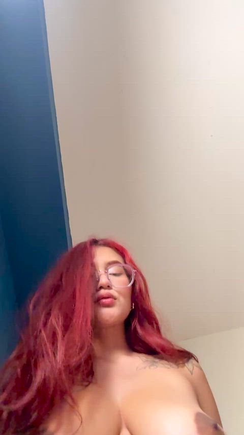 I want you to bury your face between my tits