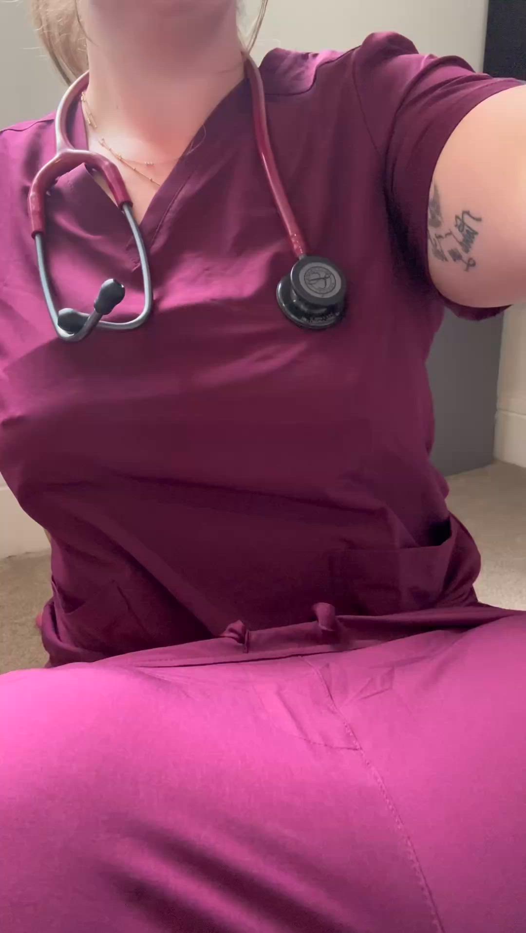 Would you believe your nurse was wearing a butt plug?