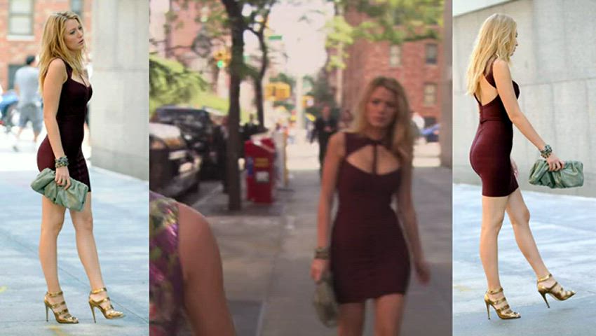 Blake Lively Celebrity Legs Porn GIF by celebsprincess