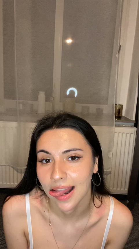 Sweet girl with sinful thoughts