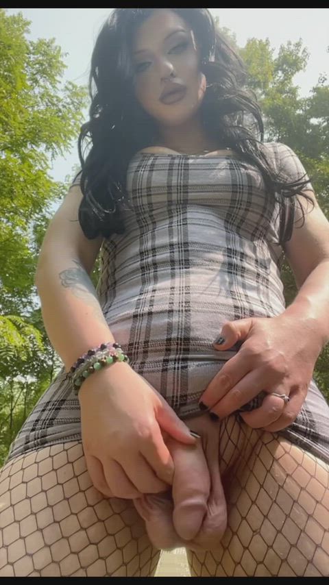 Wanna come taste my precum drooling cock and big balls?