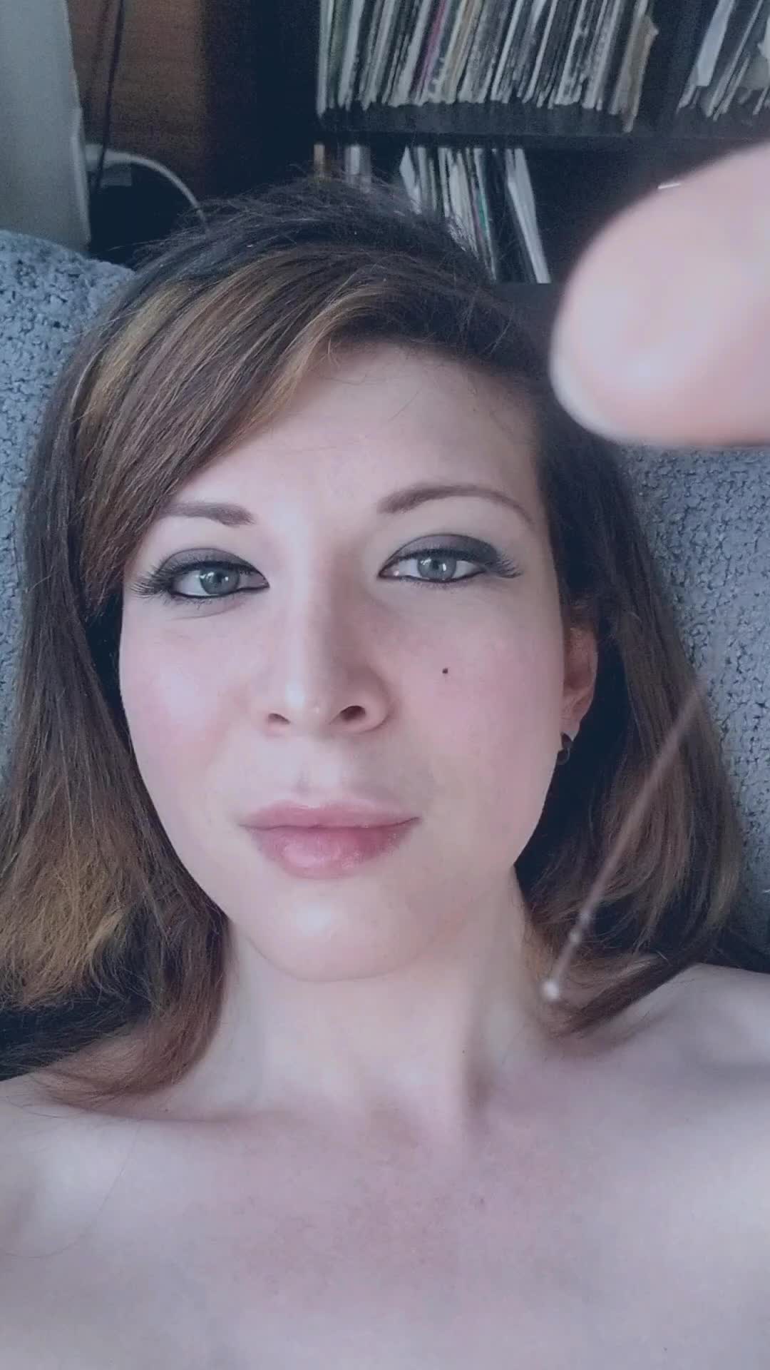 Tasting my cum 💦😋
