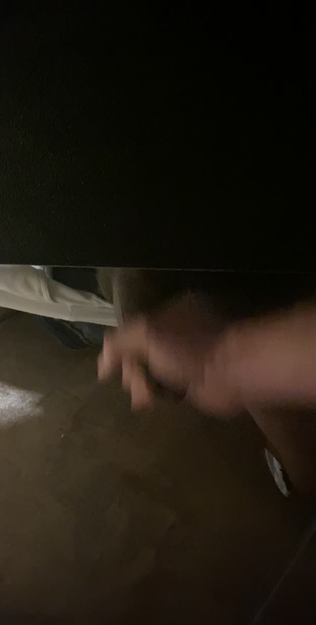 Guy was playing with his dick by the restroom at Home Depot and he followed me in then took the stall right next to me. This is how it ended ;)