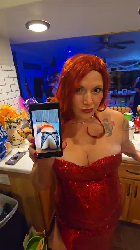 Reminding him how the party ends!!