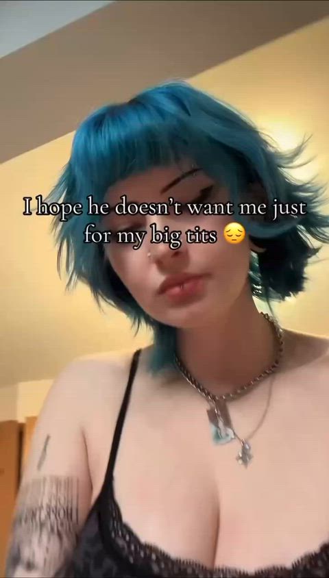 Hope he wants more than just these big tits