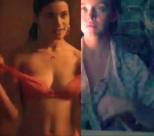 Paulina Gaitan and Sydney sweeney showing their tits part 2