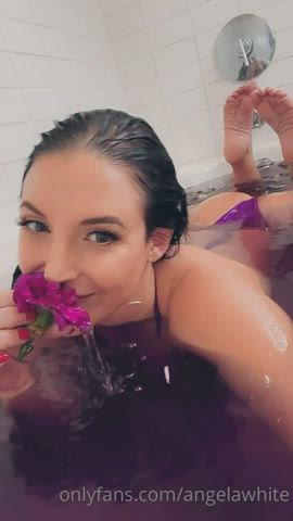 Angela White Bath Bikini JOI Wet Porn GIF by makaveli187