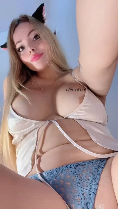 Curvy Fat Pussy Puffy Pussy Pussy Lips Shaved Pussy SlimThick Thick Wet Pussy r/GodPussy Porn GIF by amellieh