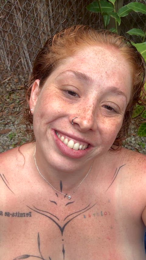 What do you like more, my freckles or my boobs?