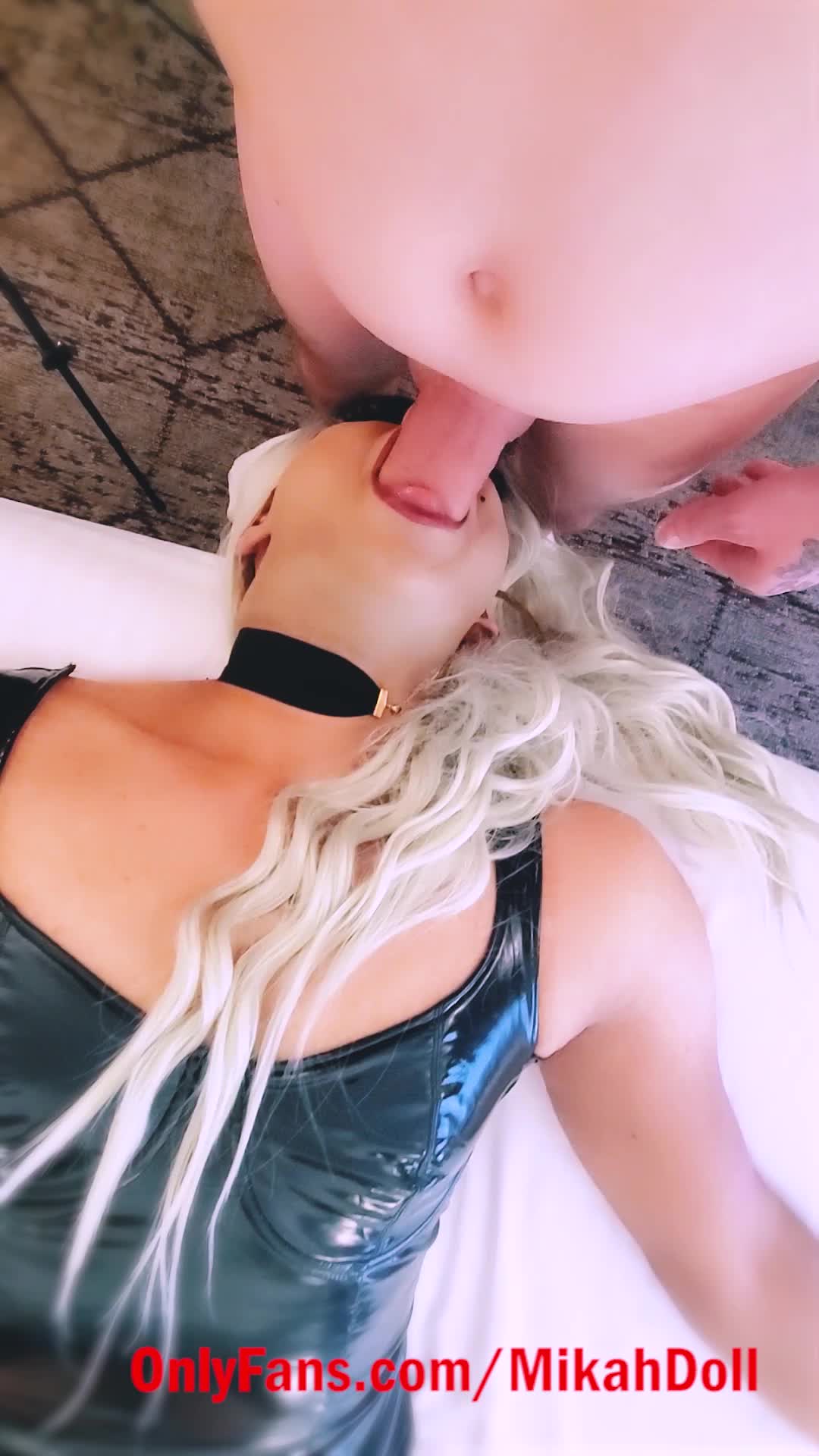 Daddy using my throat for his pleasure today