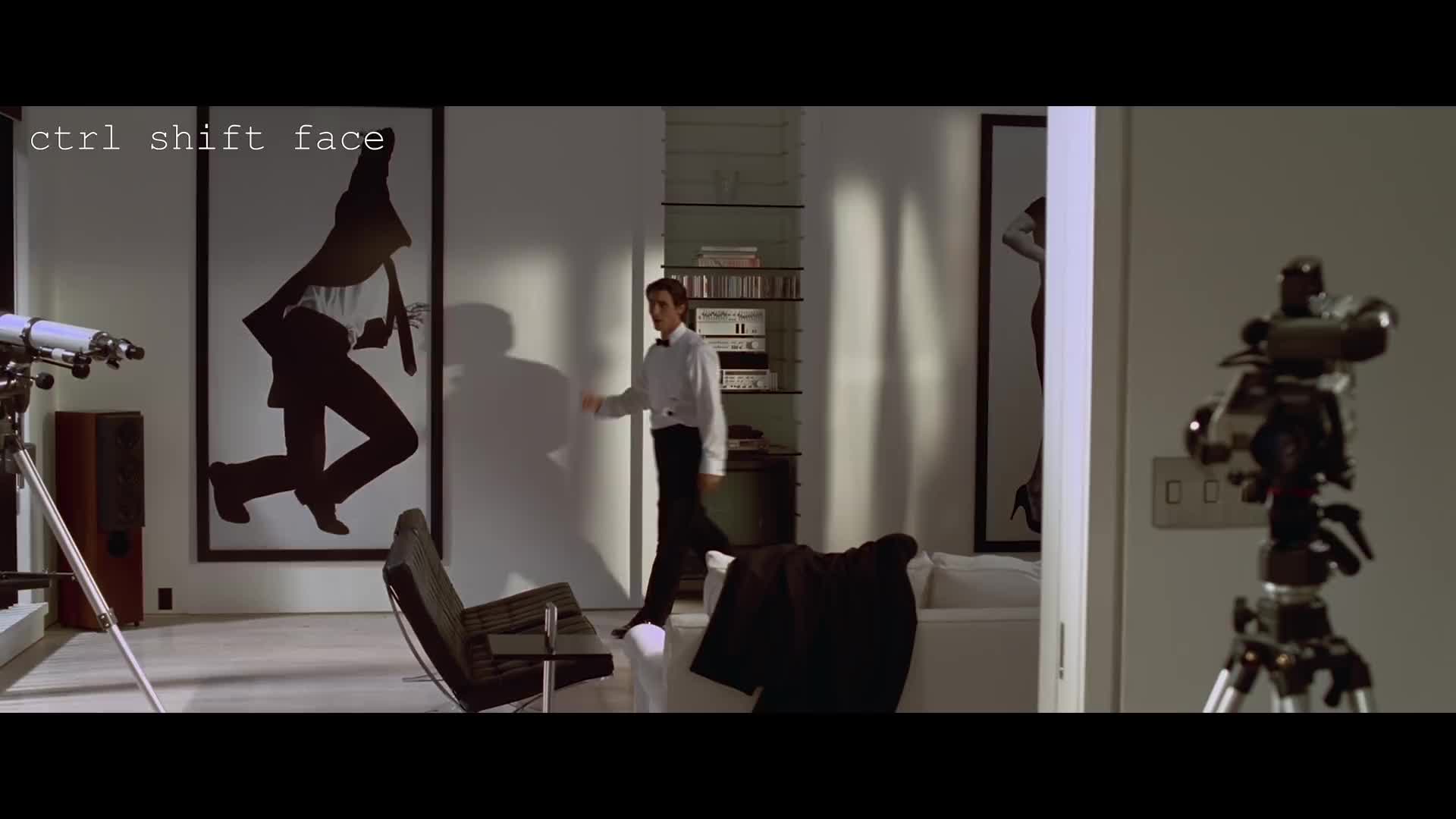 Majestic Tom Cruise as an American Psycho