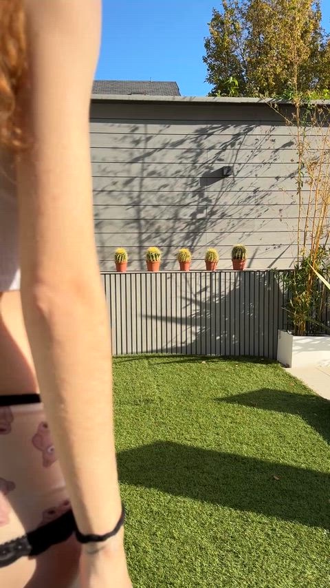 My neighbor said that my butt is too flat