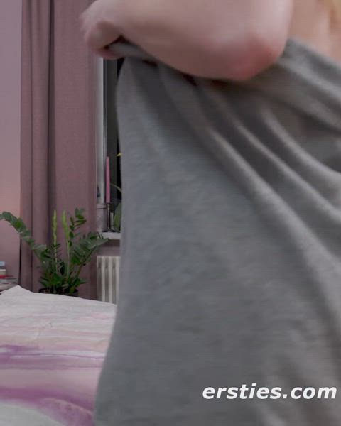 Ass Big Ass Hairy Lesbian Robe Strip Stripping Towel Porn GIF by ersties