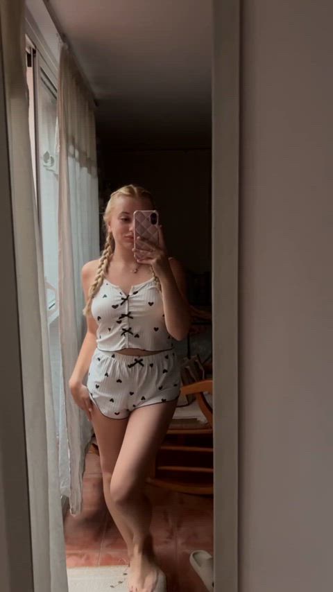 I hope these braids make me look sexy!