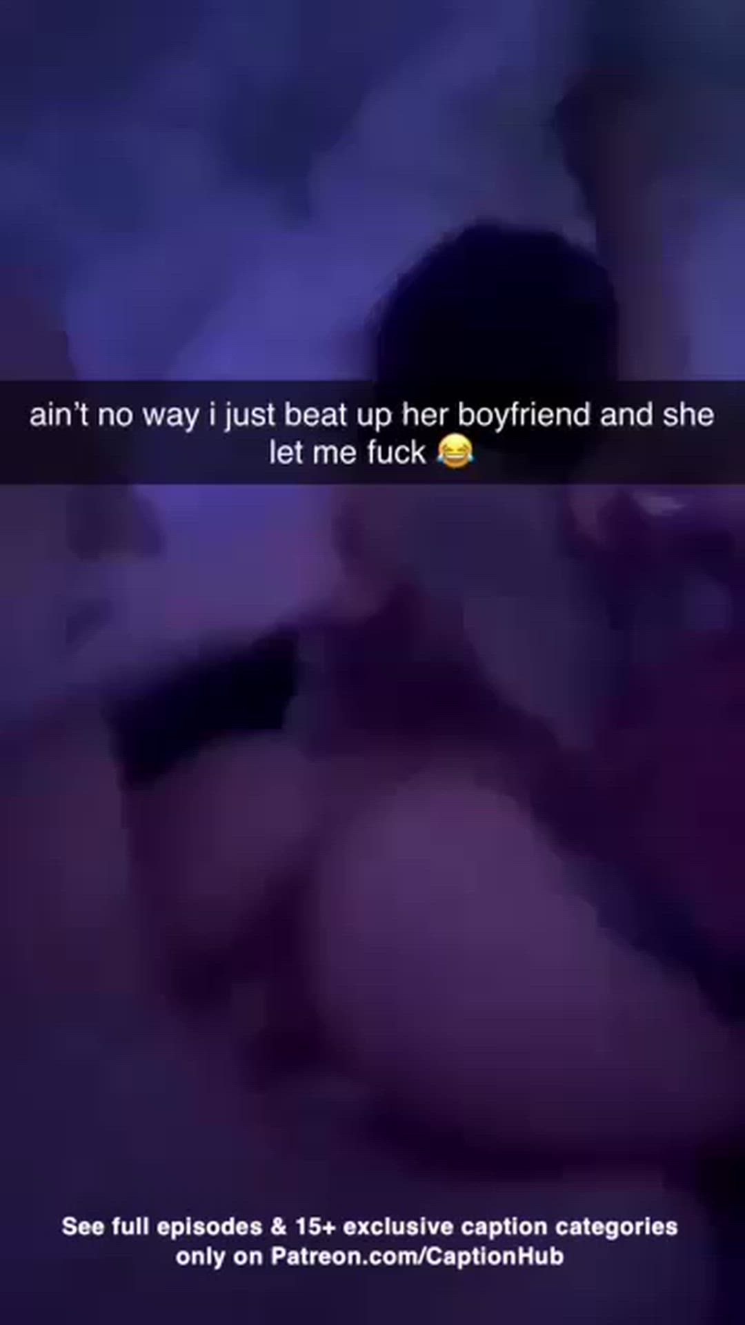 I just know my gf would bend over to my bully if he beat me