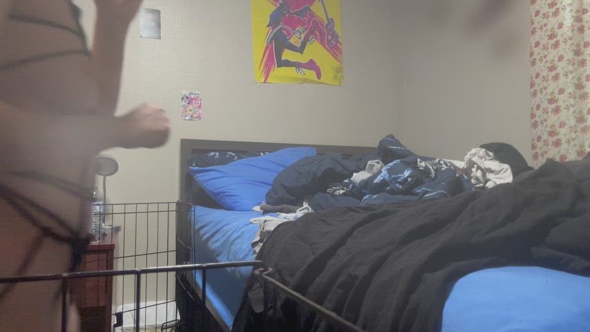 Doing laundry in shibari like an obedient slut thumbnail
