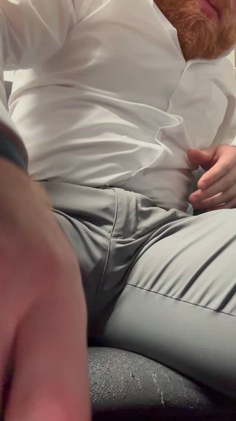 Whipping it out at the office