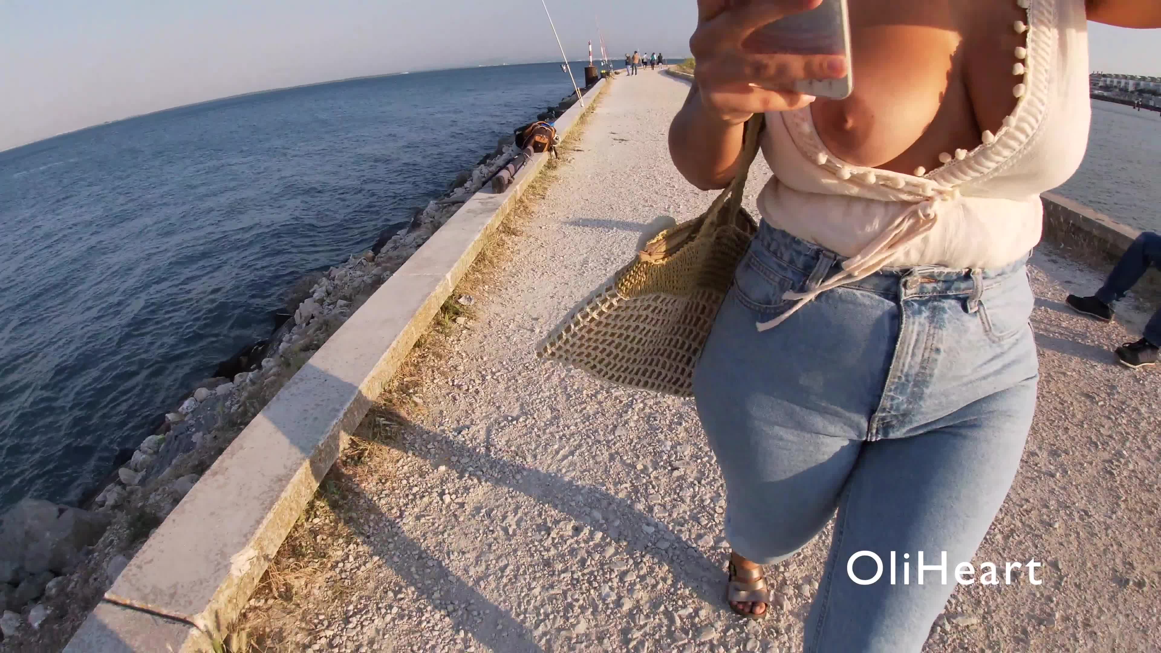 The fisherman gave a good look