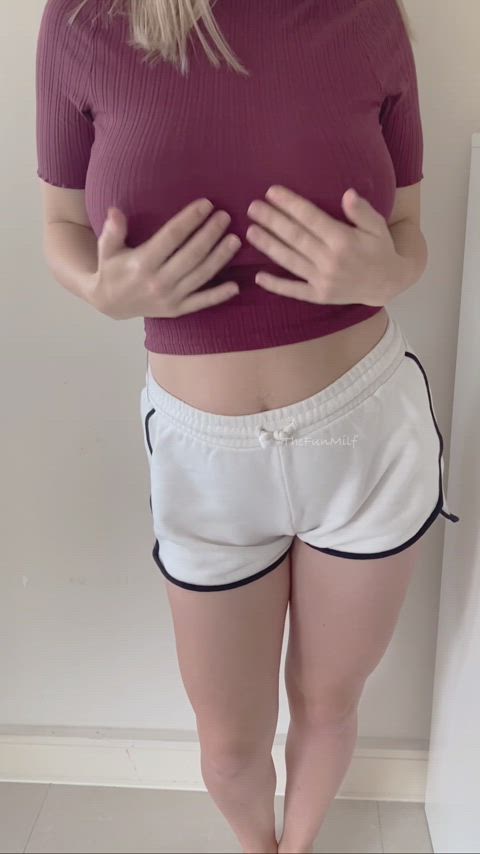 Big Tits Huge Tits MILF Natural Tits Tits Porn GIF by thefunmilf