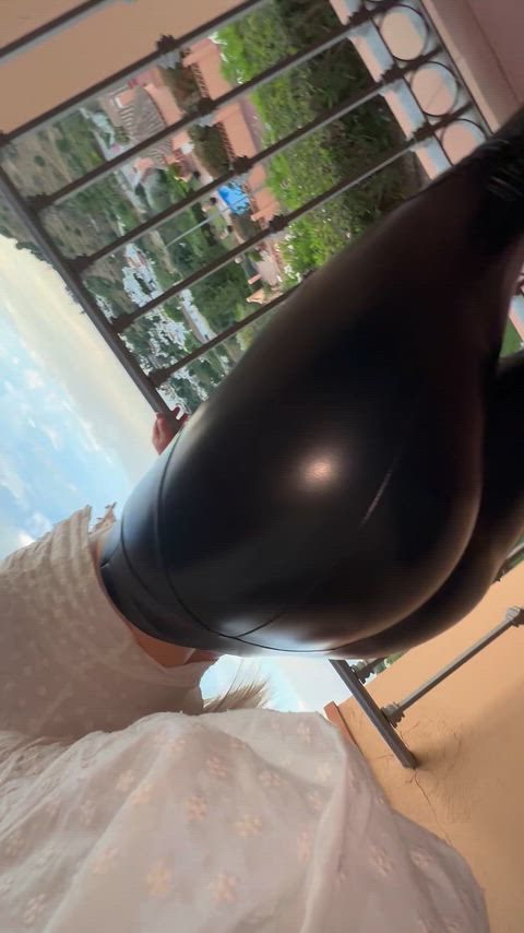 Amateur Ass Latex Leather Leggings Porn GIF by xisabelcortezx
