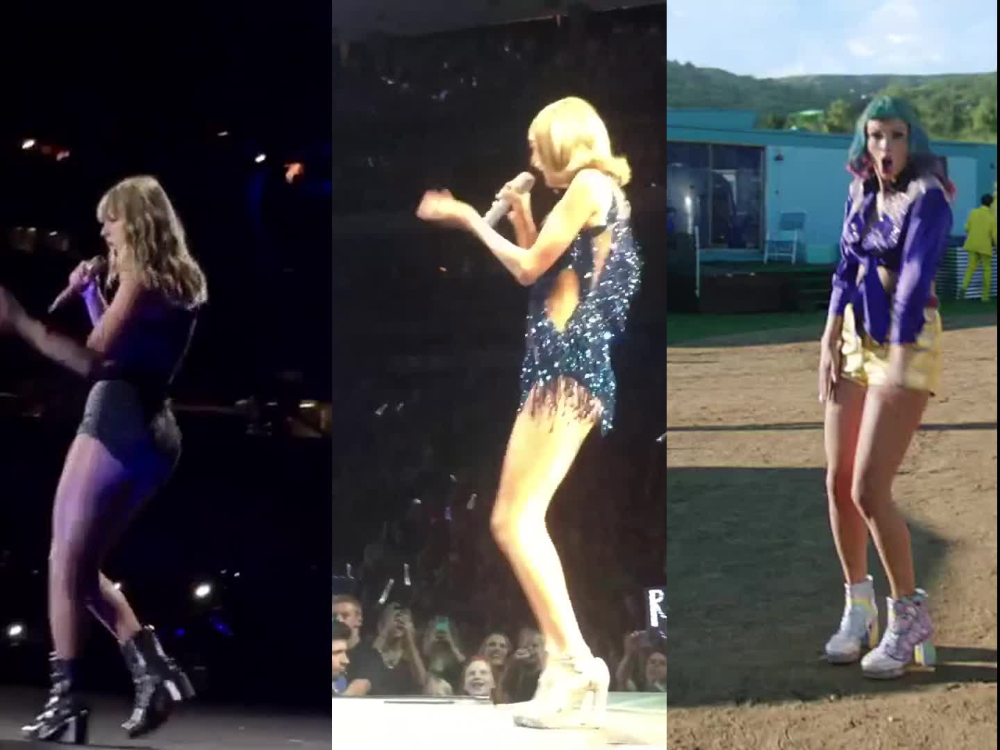 Do you think Taylor Swift knows what effect her moves have on men?
