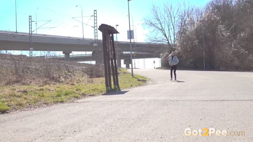 Desperate Katy Rose Unleashes a Glorious Piss