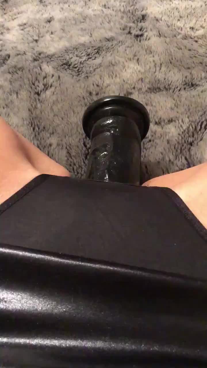 It’s got to that point , the dildo came out !