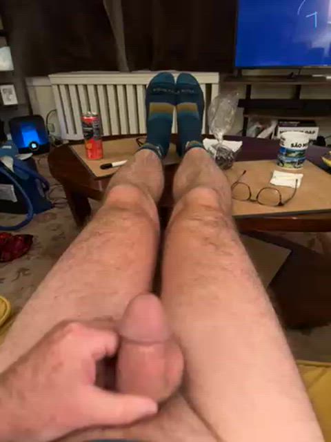 Little guy being woken up