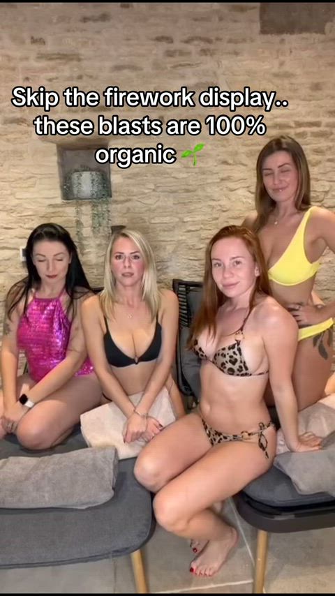 Your 4 favorite creators farting all pure organic gas 😜