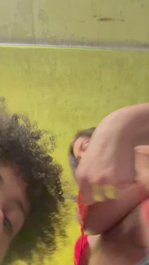 BBC BBC slut Behind The Scenes Breast Sucking Sucking Tits Vivian Taylor r/PornoBehindTheScenes Porn GIF by archangel93_3