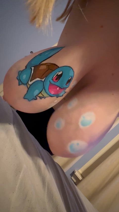 Thoughts on my Squirtle painting?