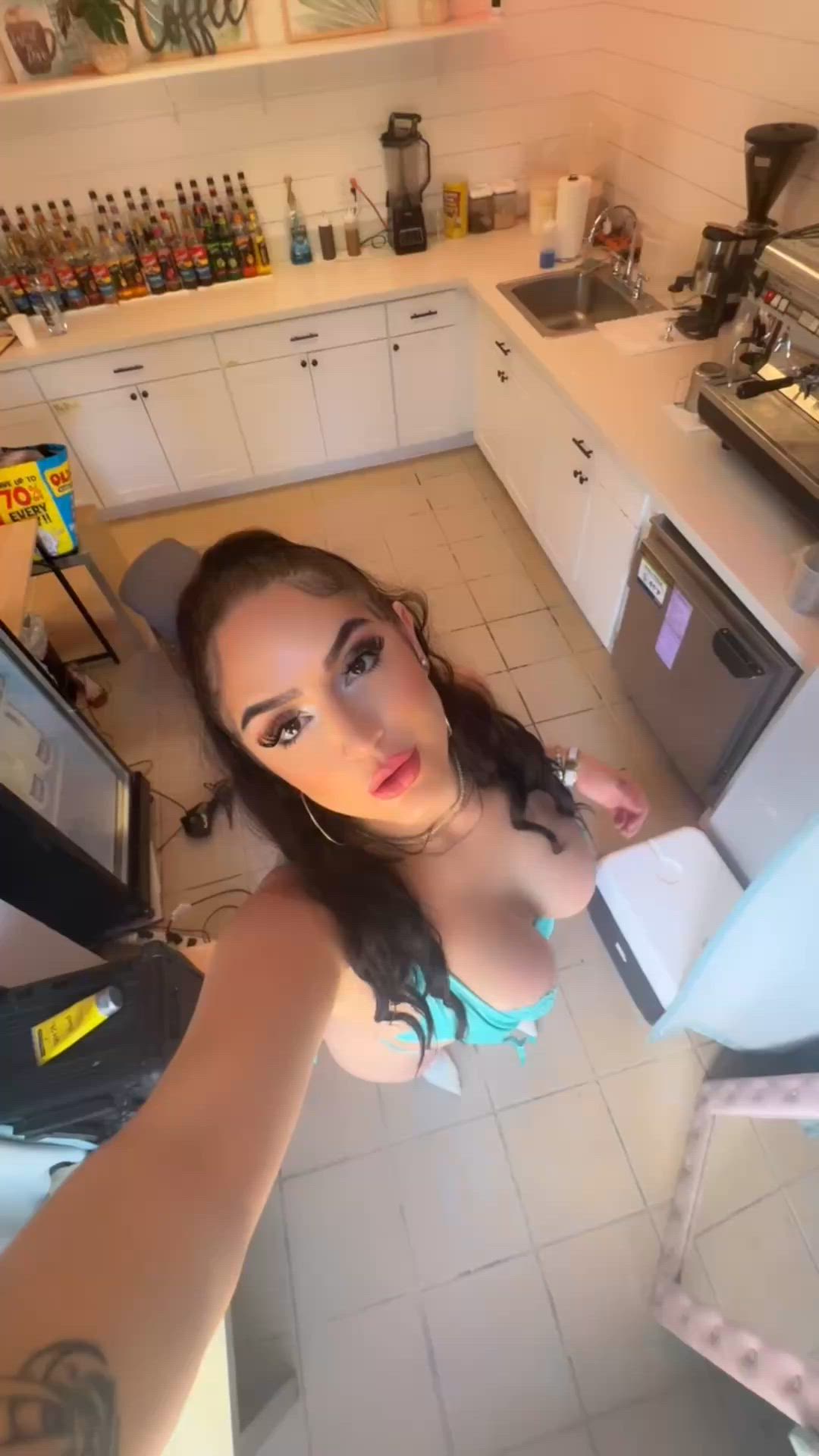 Ass, Babe, Big Tits, Boobs, Brunette, Cute