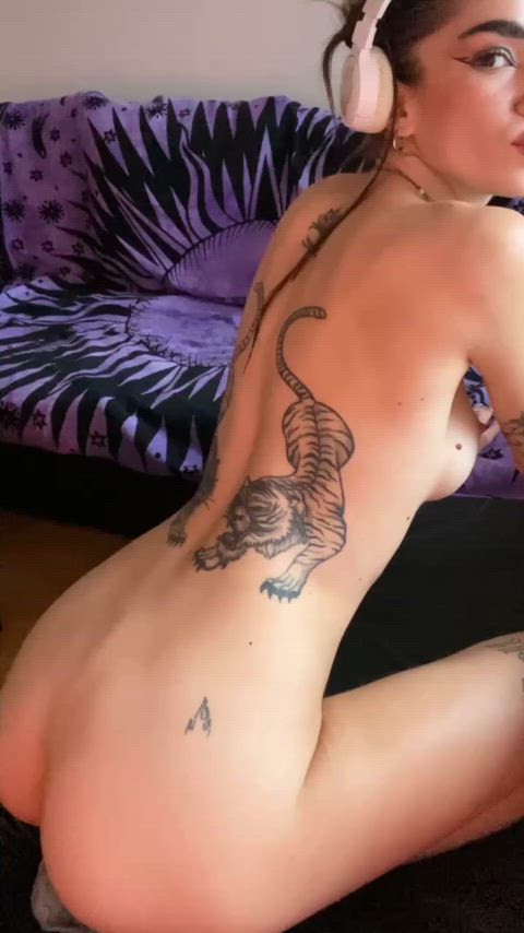 If I spread myself, are you slipping in your tongue or your cock?