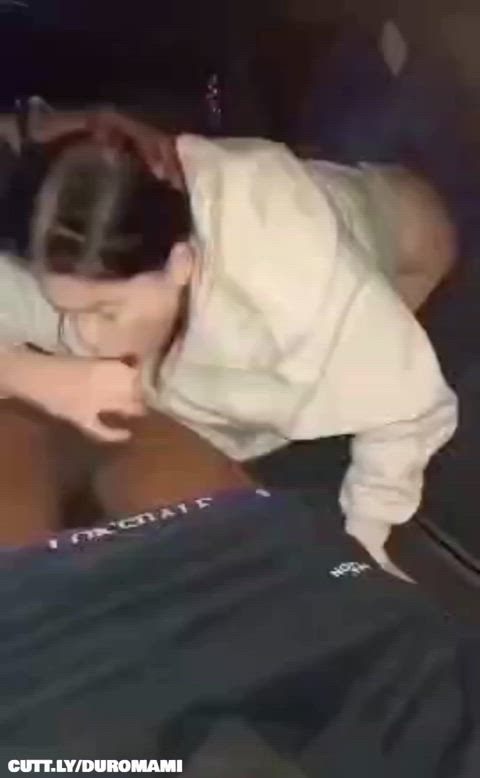 Amateur BBC Car Sex Cuckold Dogging Interracial Public Spitroast Threesome Porn GIF by duromami