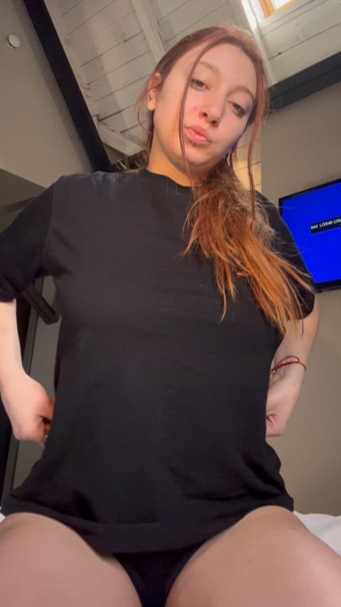 Can this horny wife make you hard at the office