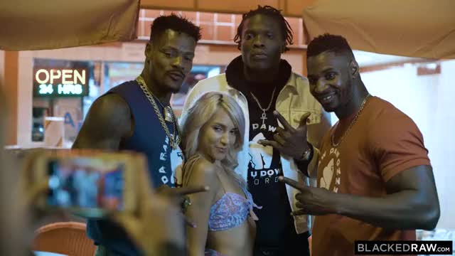 Hime Marie Gets Fucked by Her Favorite Rap Group