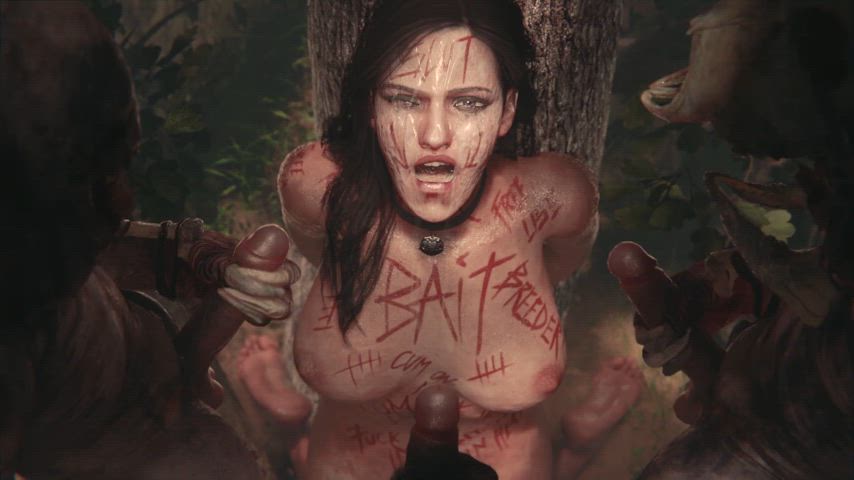 Tied up, raped, and humiliated while being filmed by the Savages!