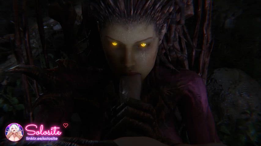 3D Animation Blowjob Cartoon Hardcore NSFW Rough Rule34 SFM Porn GIF by solosite2