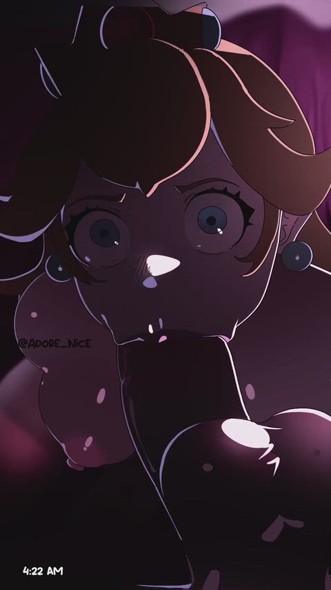Princess Peach enjoying all day blowjob (adore_nice)