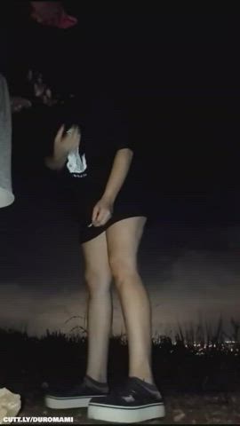 Amateur Ass Asshole Blowjob Fingering Masturbating Public Pussy Teen Porn GIF by duromami