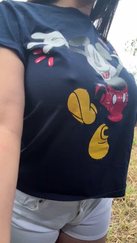 Never going to wear a bra, even in public